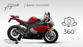 BMW S1000RR  Vista a 360 gradi  Moto Argento [upl. by Sible]