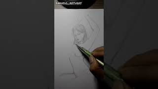 Drawing Anime Body Tutorial 5 ⁉️ How to draw a girl body gesture beautifull perspective [upl. by Adivad]