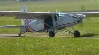 May 07  Pilatus PC6 Porter at Sitterdorf [upl. by Burnham]