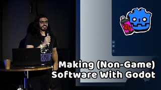 Making NonGame Software With Godot – Benjamin Oesterle – GodotCon 2024 [upl. by Eaton]