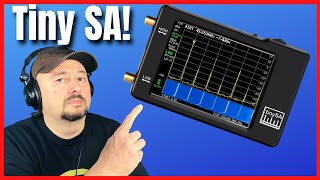 TinySA Spectrum Analyzer Calibration and Firmware Update [upl. by Oulman]