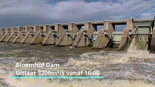 Vaalrivier Vloed 19022023 Bloemhof Dam [upl. by Braunstein]