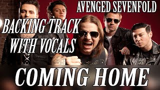 Guitarless Coming Home  Backing Track With Vocals  No Guitars  Avenged Sevenfold [upl. by Ahseinat324]