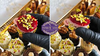 الوصفة الاكثر طلبا  بريستيج الفرومبواز فينونسيي ناجح و Pate fruit framboise ناجحة Gateau Prestige [upl. by Pepper]