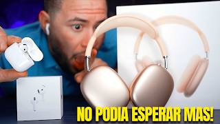 UNBOXING NUEVOS Airpods Max 2024 y Airpods 4 CANCELACION DE RUIDO VALEN LA PENA [upl. by Yoho58]