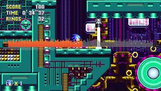 Metallic Madness Zone Act 2  Sonic Mania No Loudness War [upl. by Najib931]