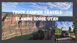 Truck Camper Travels Flaming Gorge Utah to Pinedale Wyoming [upl. by Eillod574]