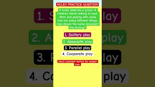 NCLEX Practice Question  NCLEX Question and Answer RN LPN  ADAPT NCLEX shorts nclex nclexprep [upl. by Collie]