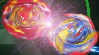 PROMINENCE ARMOR TRAP  Valt vs Phenomeno Payne FULL BATTLE  Beyblade Burst DB Episode 44 [upl. by Gniw]