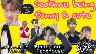 Seokhwa Being Cute amp Funny Moments [upl. by Aihtnys]