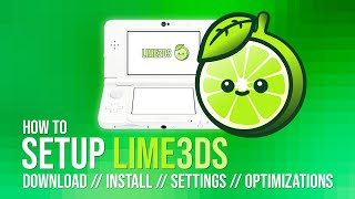 Setup 3DS Emulator Lime3DS for PC Download  Install  Settings  Optimizations [upl. by Artina]