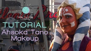 Ahsoka Tano Makeup Tutorial [upl. by Schwejda444]