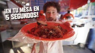 Los tacos más rápidos del mundo ¡LISTOS EN 5 SEGUNDOS 🌮🤯 [upl. by Esiouqrut711]