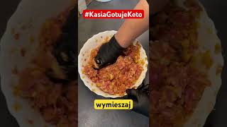 Kasia Gotuje Keto  Mielone z boczniakami shorts kasiagotujeketo [upl. by Lewert749]