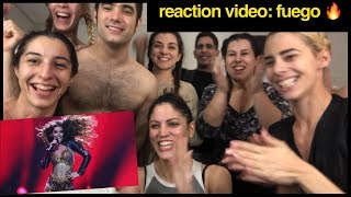 Reaction Video quotFuegoquot Eurovision 2018  Mairiboo Says WOW [upl. by Hines]