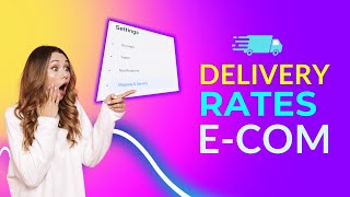 How to Configure Shipping amp Delivery Rates In Ecommerce Store shopifyalternative dropshipping [upl. by Hairam]