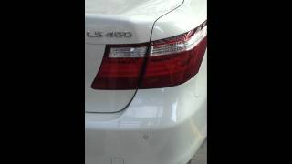 LS460 EXHAUST SOUND レクサス LS460 純正マフラー [upl. by Ahseyn]