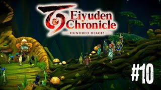 Eiyuden Chronicle Hundred Heroes The Great Wood amp Treefolk Village  Full walkthrough Part 10 [upl. by Anitram]