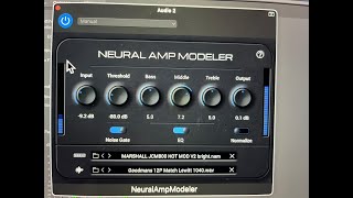 Neural Amp Modeler When a Man Loves a Woman  Michael Bolton guitar solo [upl. by Nivlak]