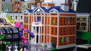 LEGO X Mansion 2X Expansion MOC with Underground Levels [upl. by Cruickshank904]