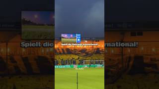 Eintracht Braunschweig international Fangesang Edit mit Text 🔵🟡 eintrachtbraunschweig [upl. by Mosera923]