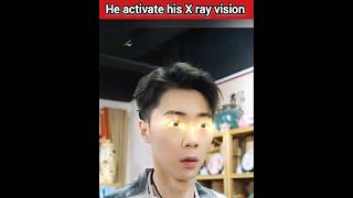 He activate his X ray vision 😱 shorts viral [upl. by Esra]