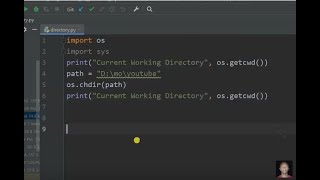 How to change directory in the Python [upl. by Annig]