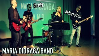 MARIA DIDRAGA BAND Timisoara  Colaj pop CA LA NUNTA Lady  Marry you cover [upl. by Yesllek]