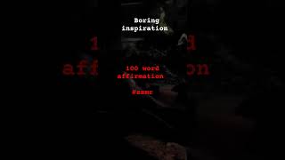 100 words affirmation asmr relaxing inspiration [upl. by Hereld]