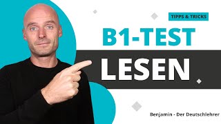 B1 Prüfung Lesen  Tipps  Beispiele [upl. by Hegarty]