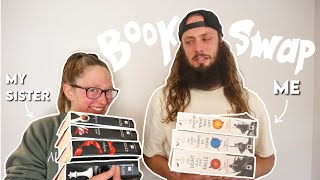 Swapping Book Series With My Sister  Reading Vlog [upl. by Keri135]