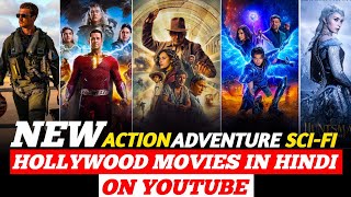 Top 10 Best Scifi Action Hollywood Movies On YouTube In Hindi  2024 Hollywood Movies Hindi Dubbed [upl. by Werra]