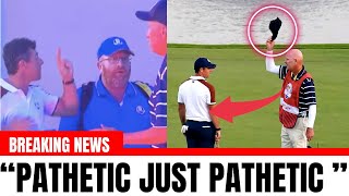 NEW ANGLE shows THE REAL REASON why Rory McIlroy got so angry [upl. by Larrej]