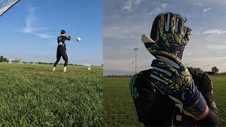 Reusch Attrakt Gold X GluePrint Goalkeeper Glove Review [upl. by Sverre206]