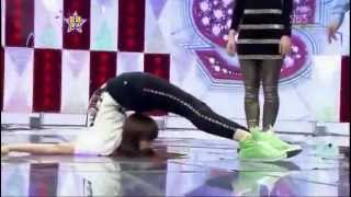 Fx Victoria Vs a Girl Flexibility [upl. by Addiel949]