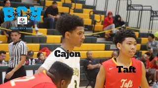 Kihei Clark amp Makani Whiteside are scoring MACHINES Taft amp Cajon go down to the WIRE [upl. by Felike]