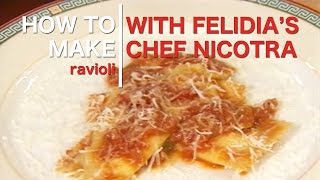 How to Make Ravioli with Chef Fortunato Nicotra from Felidia [upl. by Neelyahs634]