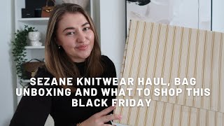 SEZANE KNITWEAR HAUL AND WHAT TO SHOP THIS BLACK FRIDAY  PetiteElliee [upl. by Dafodil]