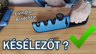 Livington BladeStar késélező teszt [upl. by Caye]