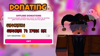 🔴💸Pls Donate Live🎁 Donating 🔴💸 roblox plsdonate [upl. by Naesyar]