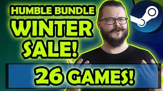 Humble Bundle WINTER SALE 2024 26 MustPlay Steam Games [upl. by Ariem]