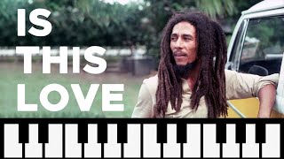 Is This Love  Bob Marley ❤️💛💚 MELODICA REGGAE TUTORIAL [upl. by Aneev]