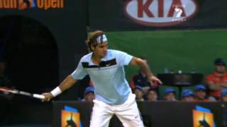 Roger Federer  Forehand in Slow Motion HD [upl. by Esyahc]