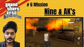 GTA SanAndreas6 Mission Nine amp AKs walkthrough gtasandreas gta gtasanandreas gtamission [upl. by Johathan]