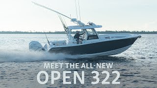 Introducing the AllNew Open 322 Center Console [upl. by Garrott525]