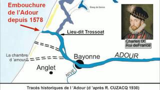 3b  Le cours historique de lAdour [upl. by Anitnamaid]