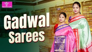 Latest Gadwal Sarees  Episode51866  Vigneshwara Silks gadwalpattusarees discount trending [upl. by Isawk305]