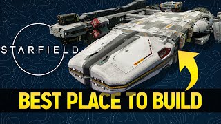 Best Place to Build Ships in Starfield  How to Glitch Parts and Other Building Tips [upl. by Aniroc]