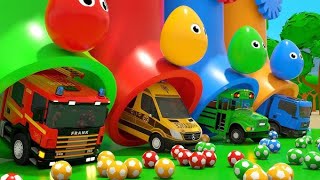 Wheels On the Bus song new version Soccer ball shaped wheels  Baby Nursery Rhymes amp Kids Songs [upl. by Vokay]