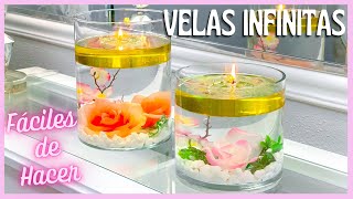 Como hacer Velas Infinitas que nunca se apagan  Manualidades Fáciles  DIY [upl. by Longfellow]